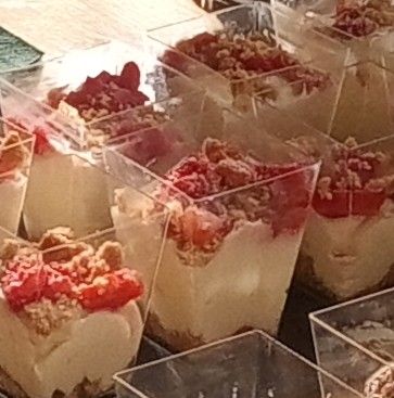 Strawberry Cheesecake Cups
