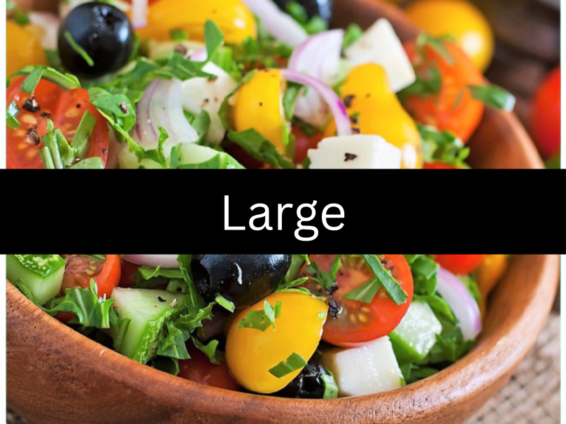 Greek Fresh Salad (Large Bowl)