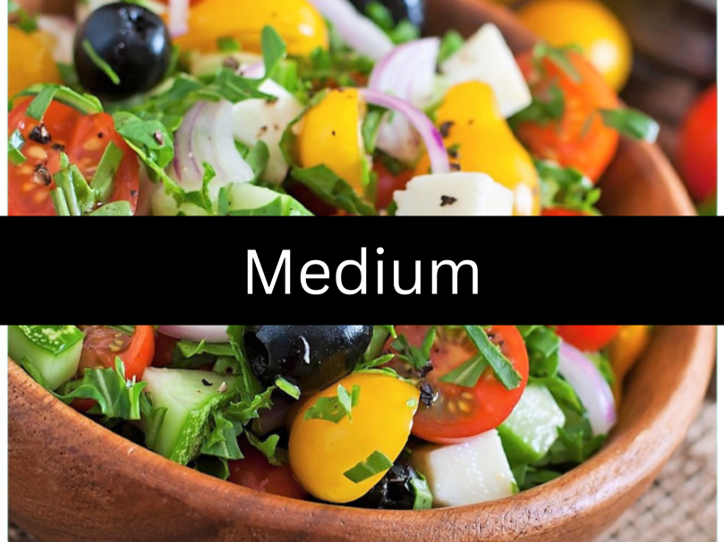 Greek Fresh Salad (Medium Bowl)