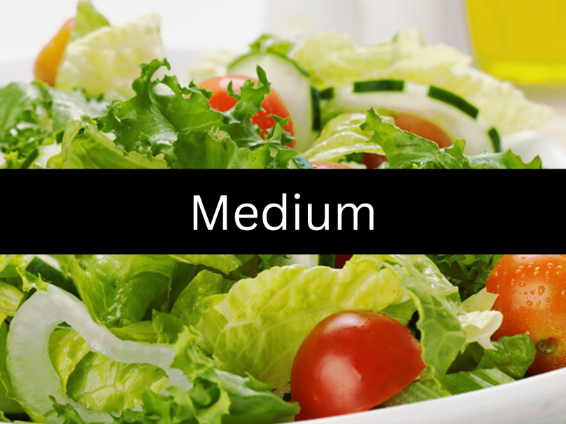Fresh Garden Leaf Salad (Medium Bowl)