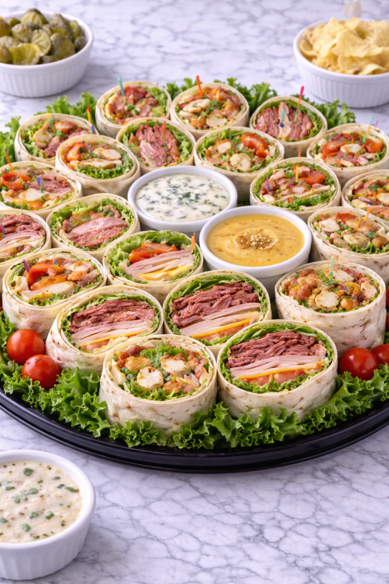 Party Wrap Platter (30 pieces)