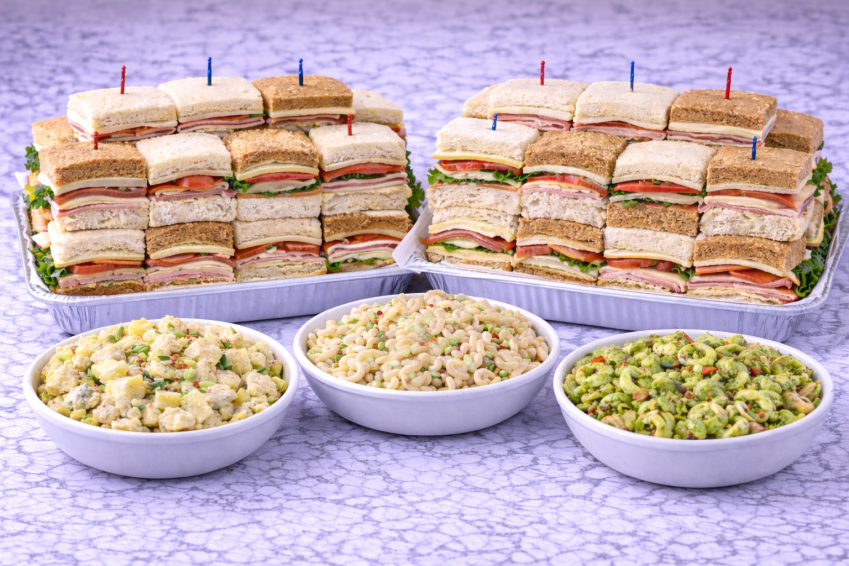 Cocktail Sandwiches - Tray of 36 Wedges