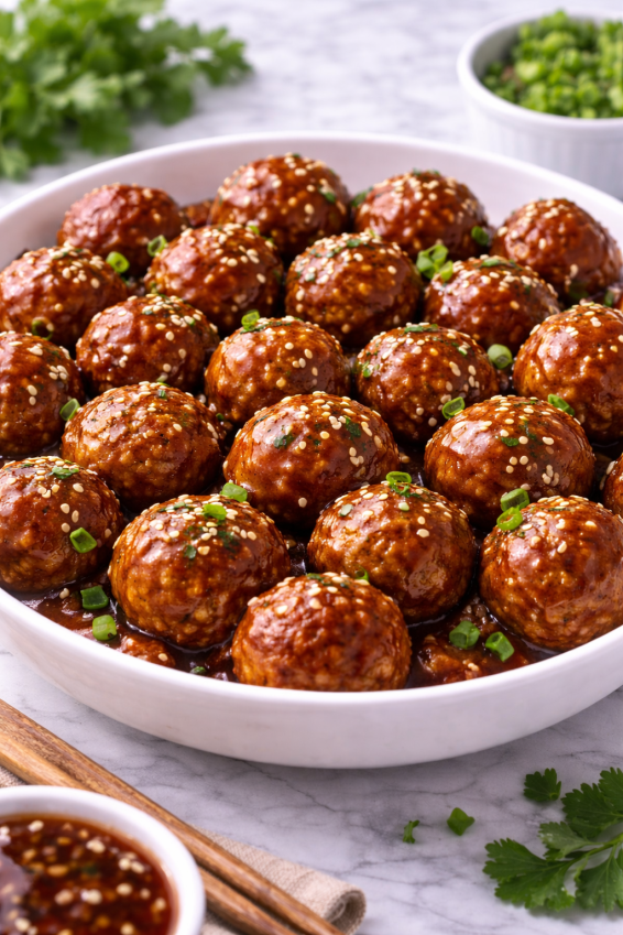 Sweet and Sour Meatballs (per LB)