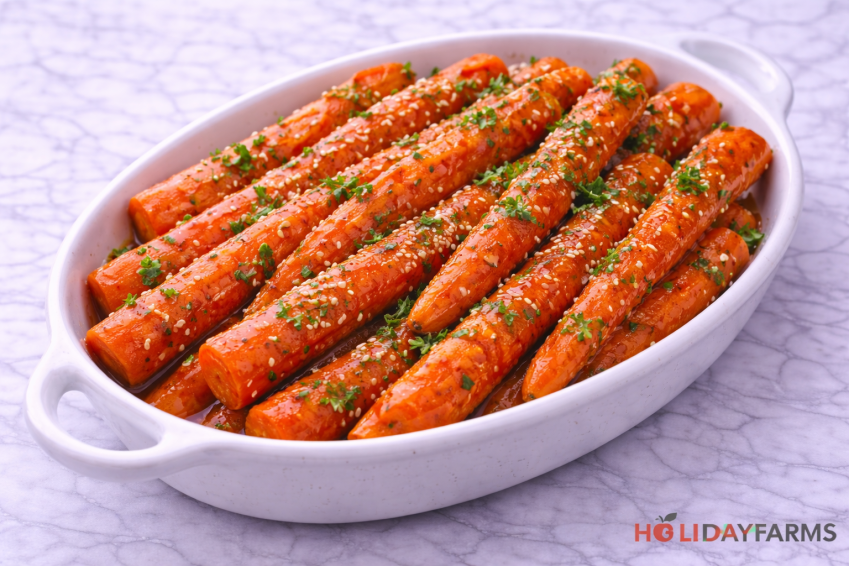 Maple Glazed Carrots 