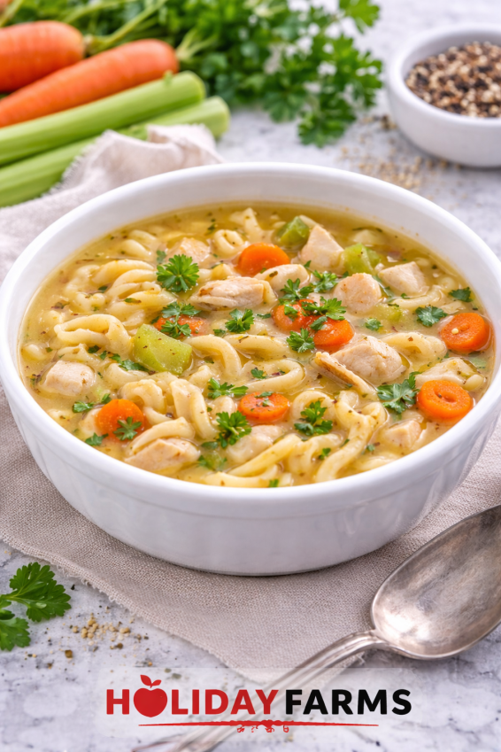 Chicken Noodle Soup (per QT)