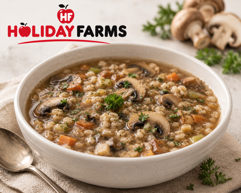 Mushroom and Barley Soup (per QT)