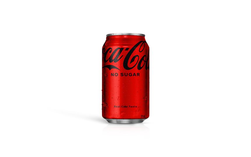 Coke No Sugar Can (375ml)