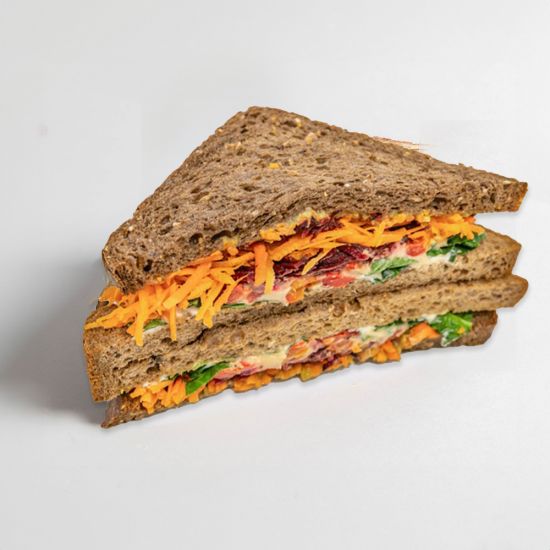 Posh Veggie Sarnie (Vegetarian)