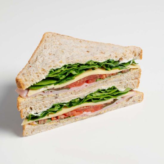 Classic Ham & Cheese Sarnie (Gluten Free)
