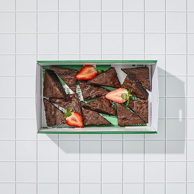 Chocolate Brownie Platter 