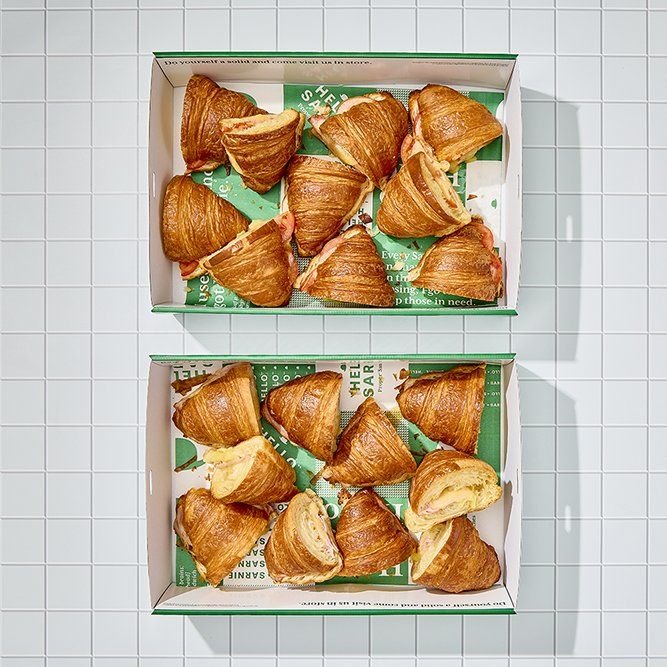 Assorted Savoury Croissant Platter 