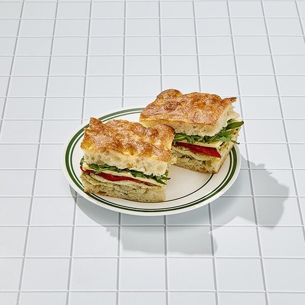 Chicken Pesto Foccacia