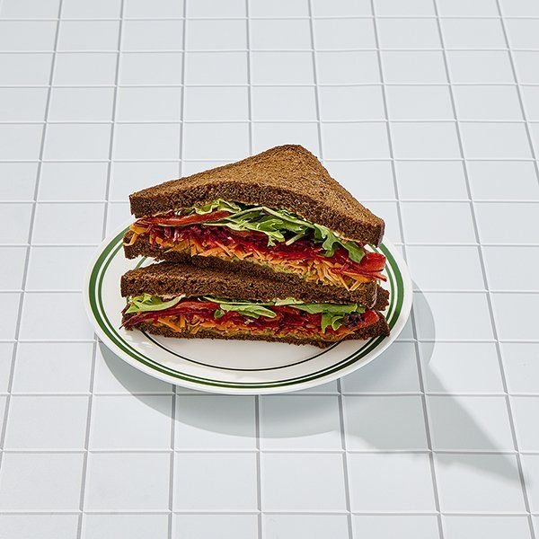 Posh Veggie Sarnie (Vegan & Gluten Free)