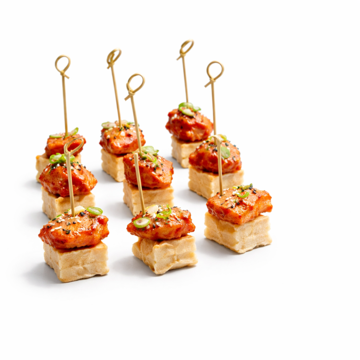 Korean Fried Chicken and Waffles