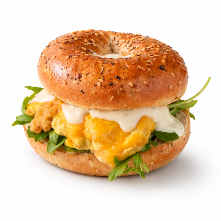 The Kitchener Market Breakfast Bagel