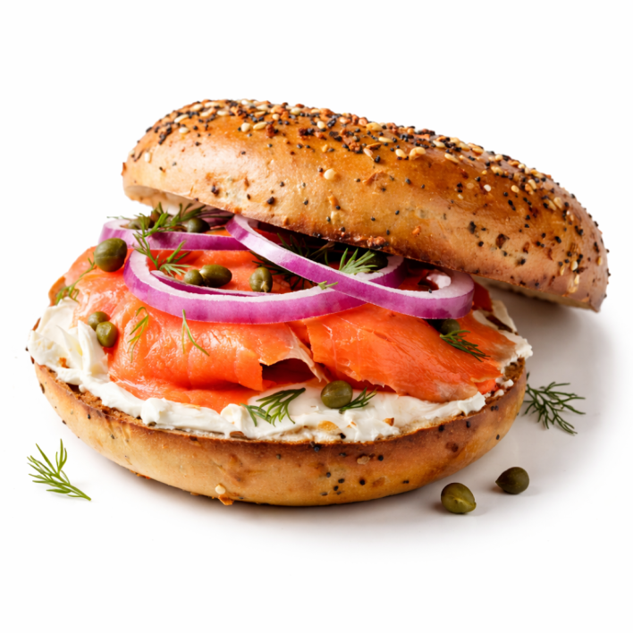 Bagel & Lox (Box of 10)