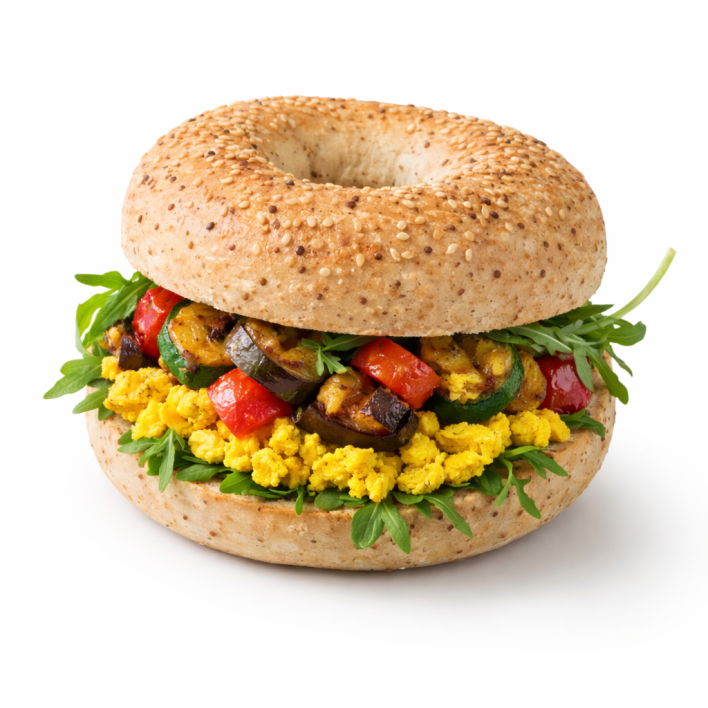 The Vegan Kitchener Market Breakfast Bagel