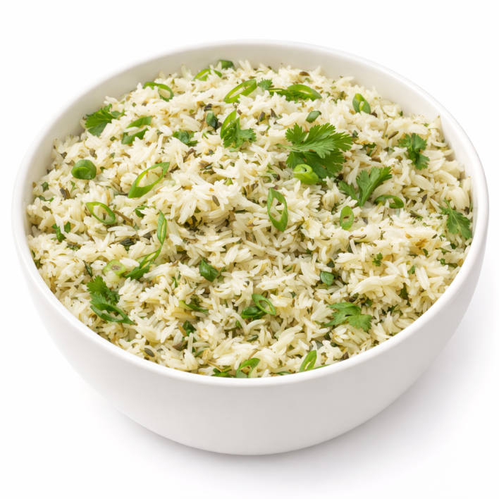 Ginger Scallion Rice Pilaf