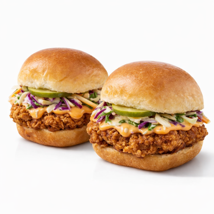 Fried Chicken Sliders