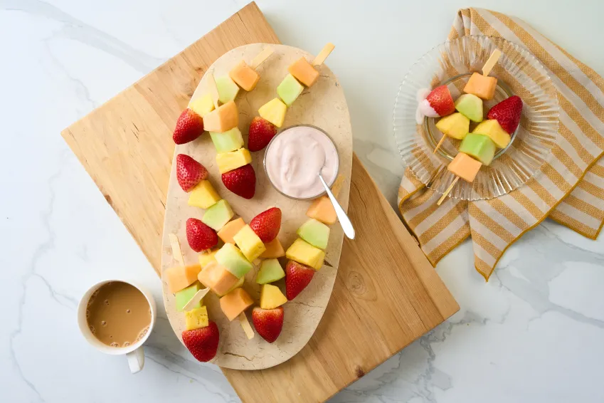 Fresh Fruit Skewers