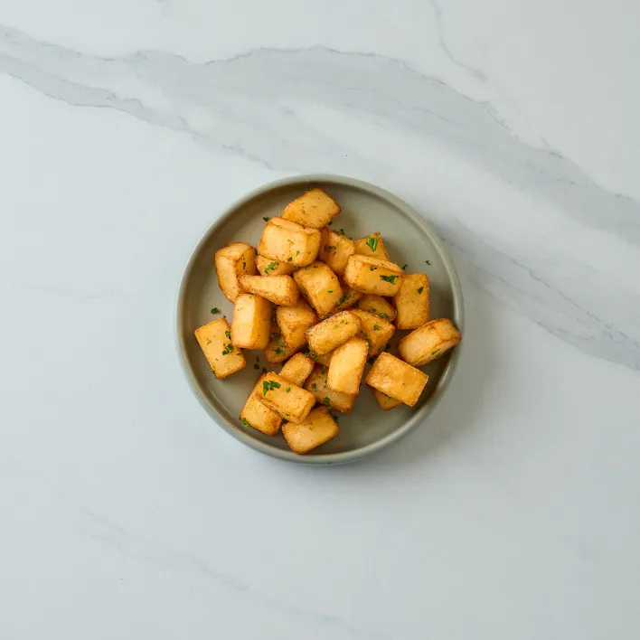 Baked Yukon Gold Hash Brown Potatoes