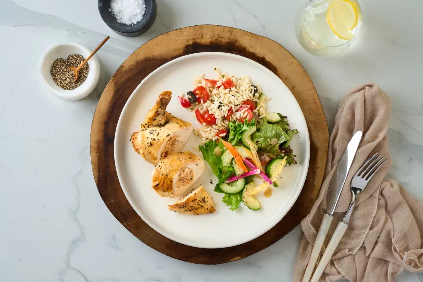 Stuffed Chicken Hot Protein