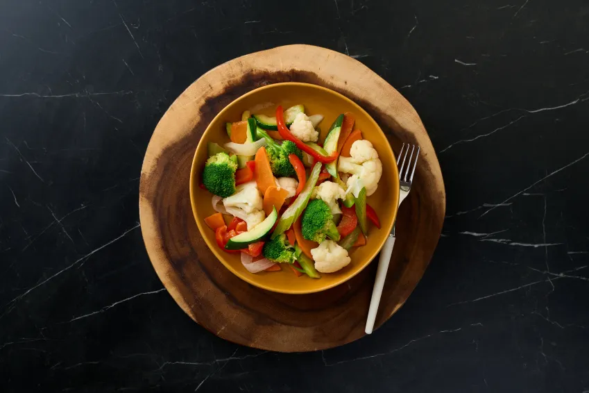 Steamed Medley of Vegetables