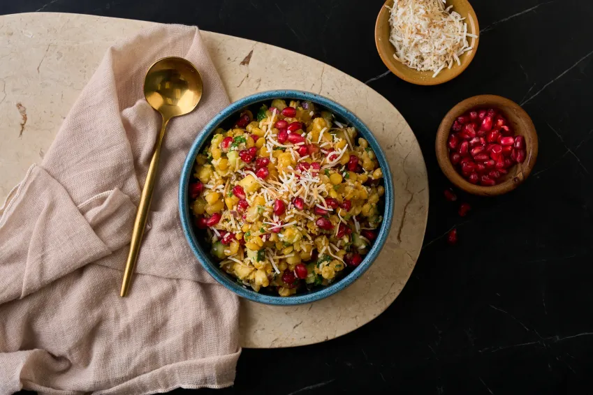 Pomegranate Pulse Salad