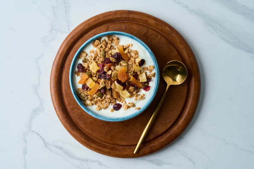 Coconut Yogurt and Granola