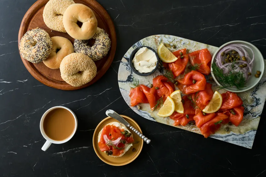 Smoked Atlantic Salmon Platter