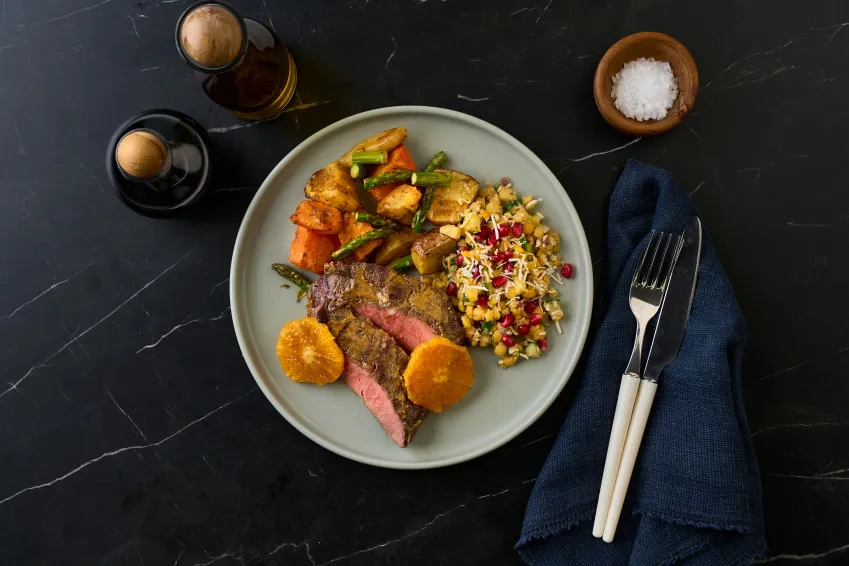 Orange Miso Beef Hot Protein