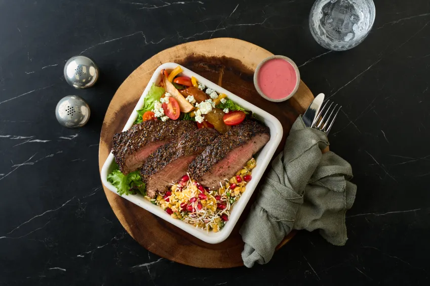 Peppercorn Crust Signature Beef Bowl