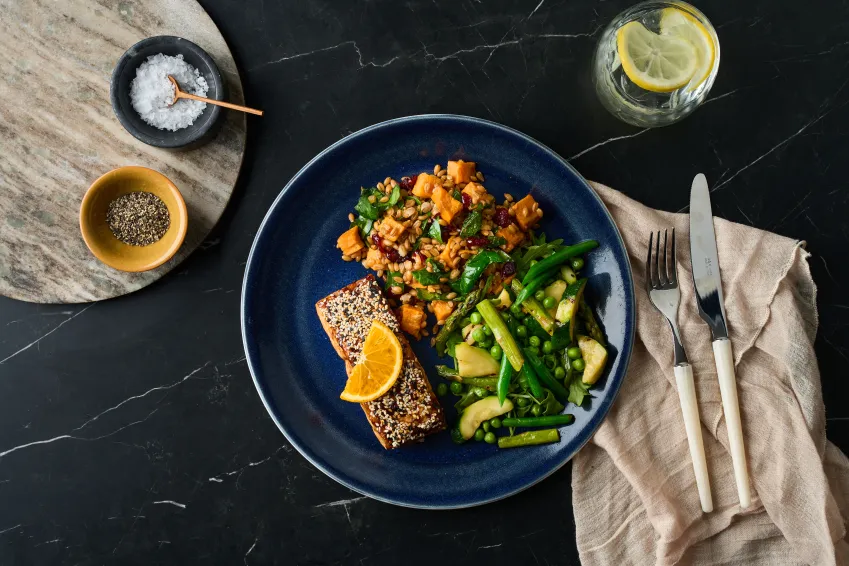 Teriyaki Salmon Hot Protein