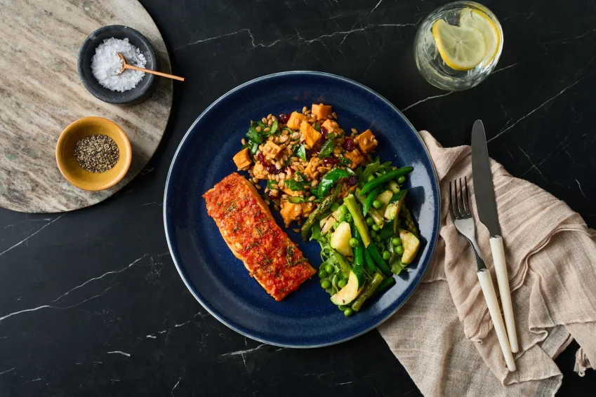 Grilled Pesto Salmon Hot Protein