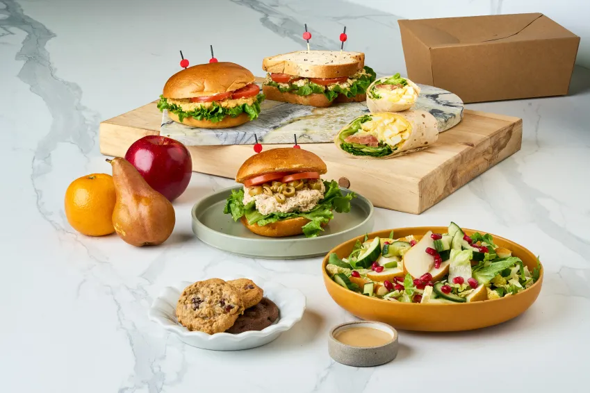 Bistro Deli Salad Sandwich Lunch Box