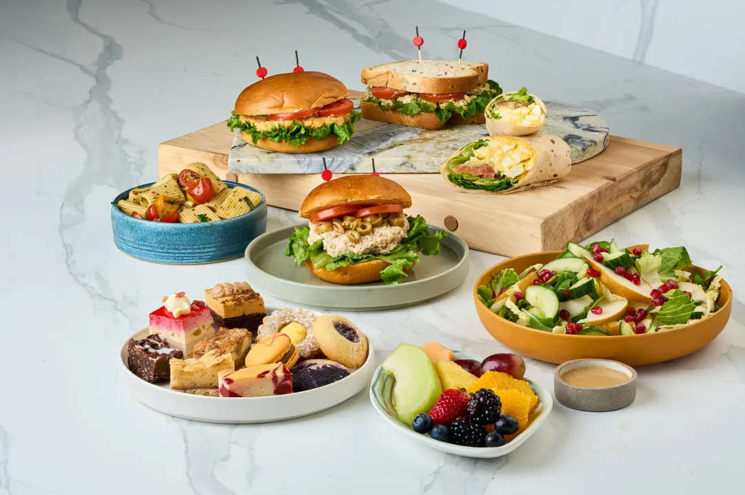 Business Class Deli Salad Sandwich Lunch