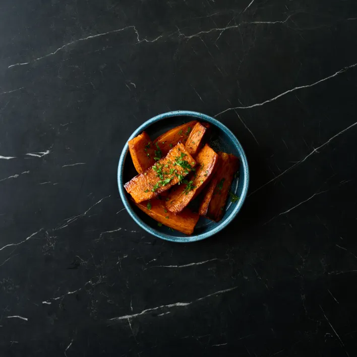 Smoked Paprika Roasted Sweet Potato Wedges