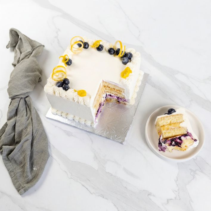 Lemon Blueberry Gluten-Friendly Cake