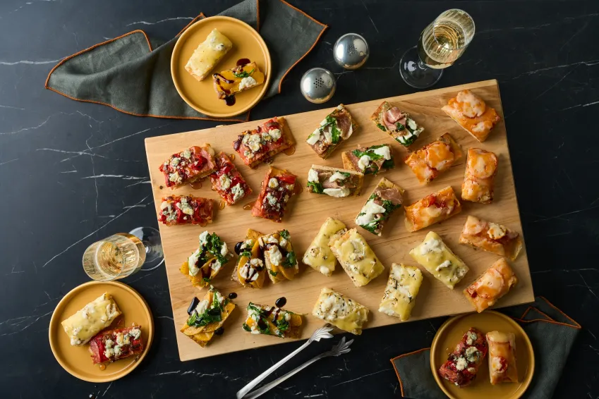 Flat Bread Pizza Platter