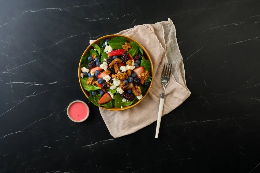 Walnut and Berry Salad