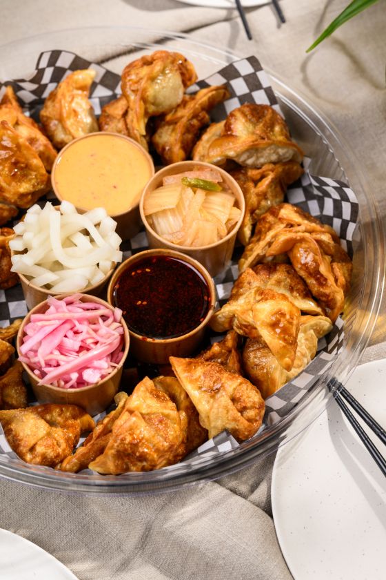 Dumplings véganes