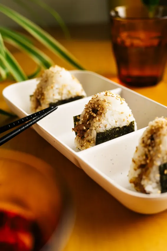 Onigiri Boeuf Coréen