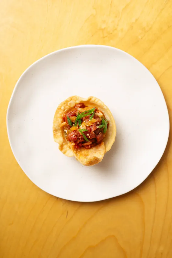 Tartare de boeuf coréen