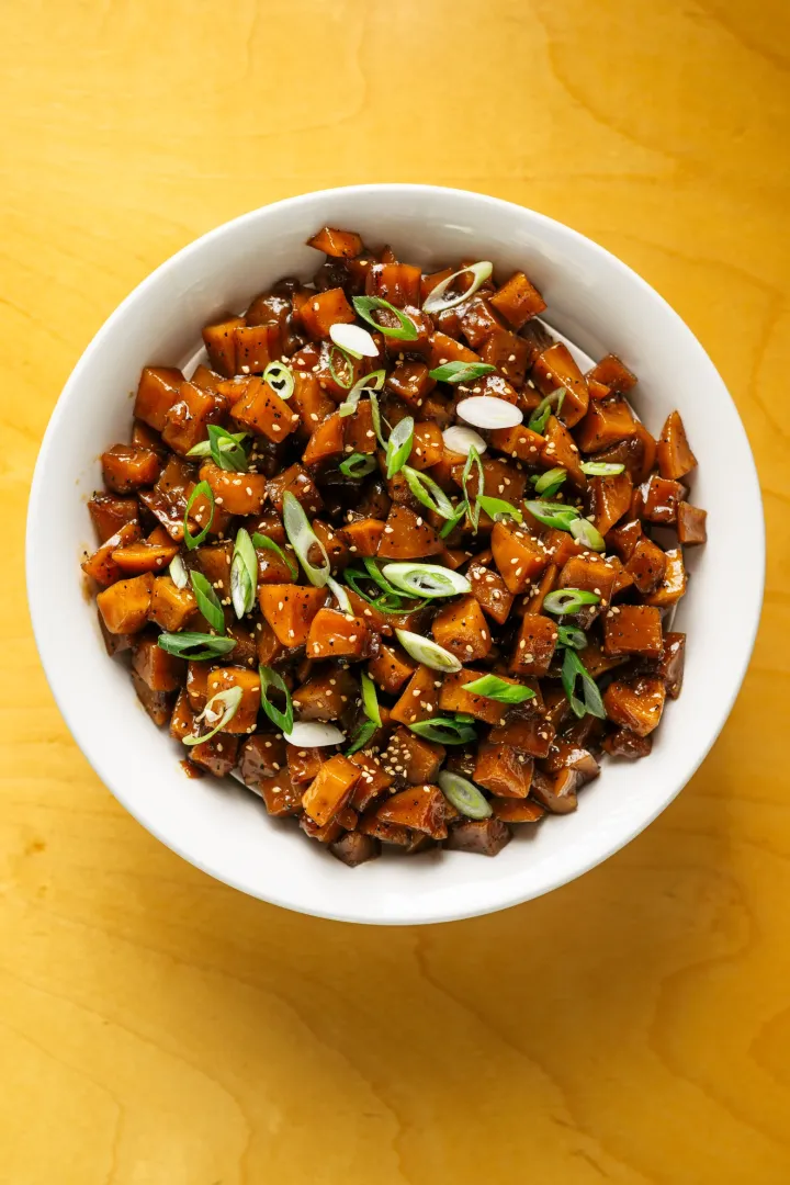 Salade de pommes de terre coréennes