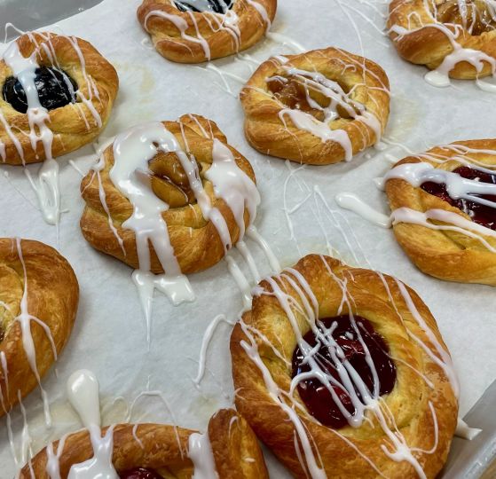 12 Danishes