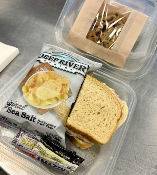 Rocco's Boxed Lunch with Half Sadwich