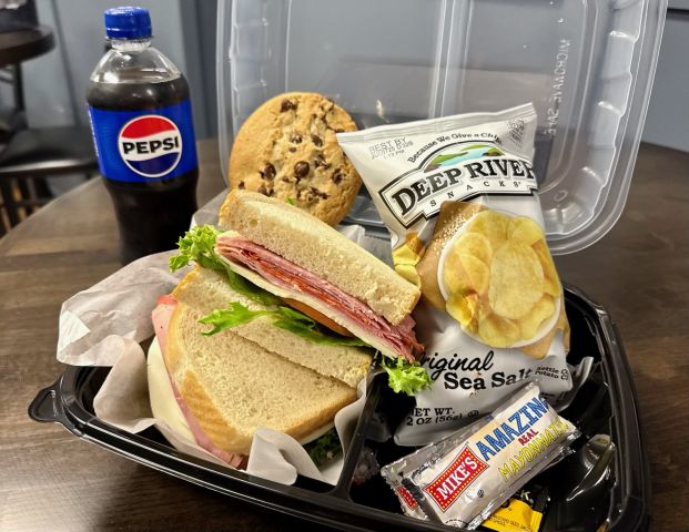 Rocco's Boxed Lunch with Beverage
