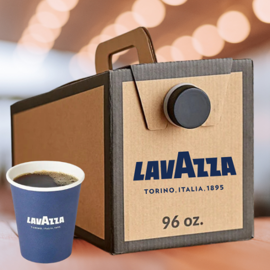 Box of Lavazza Coffee