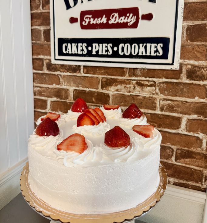 Strawberry Ricotta Cake