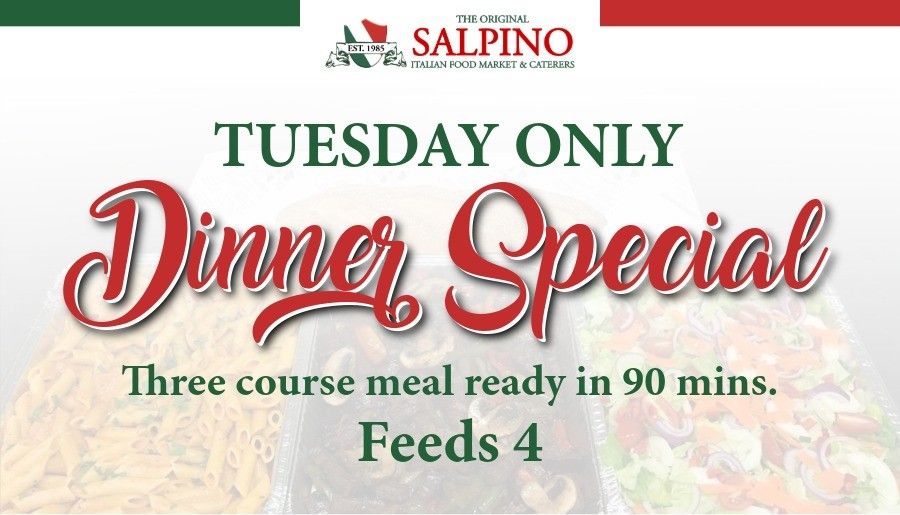 Tuesday Dinner Special